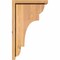 Ekena Millwork New Brighton Smooth Corbel w/Backplate, Western Red Cedar, 5 1/2"W x 12"D x 20"H COR06X12X20NEB01SWR - alternate 3